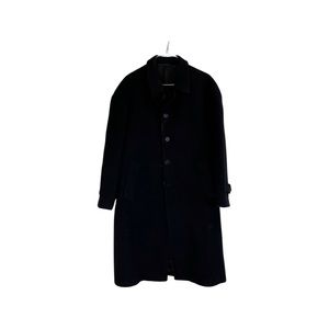 Burberry wool cashmere blend heavy overcoat size 44